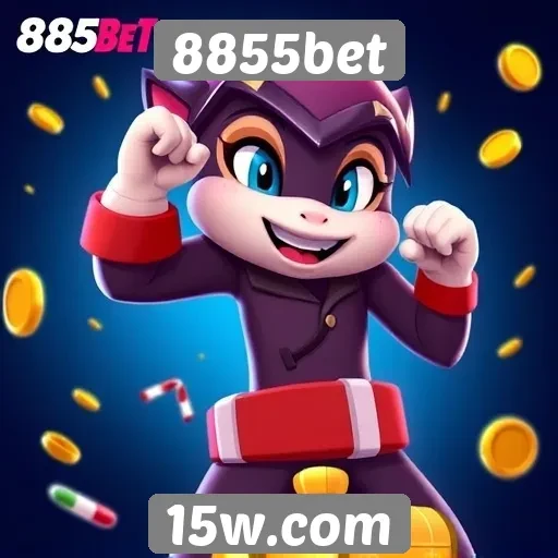 Variedade de jogos disponíveis no 8855bet